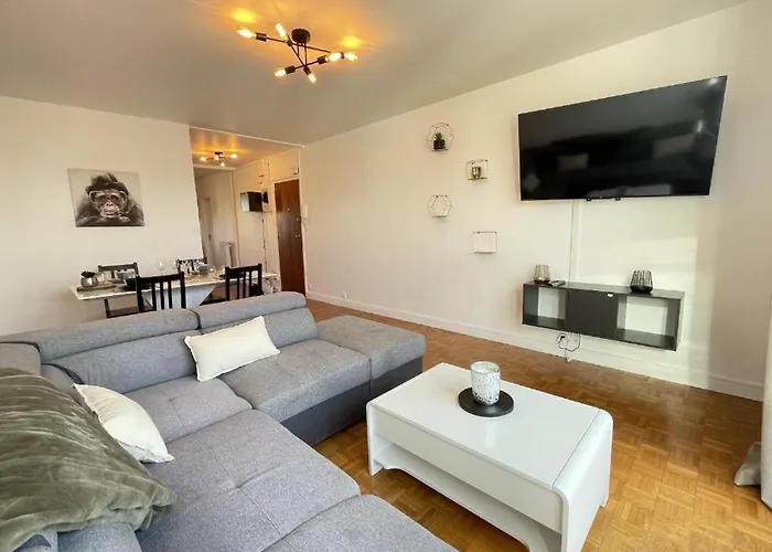 아파트 Le Bary - 10p - 100m2 - Gare - Parking Prive Gratuit *